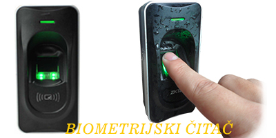 kontrola pristupa biometrijski čitač